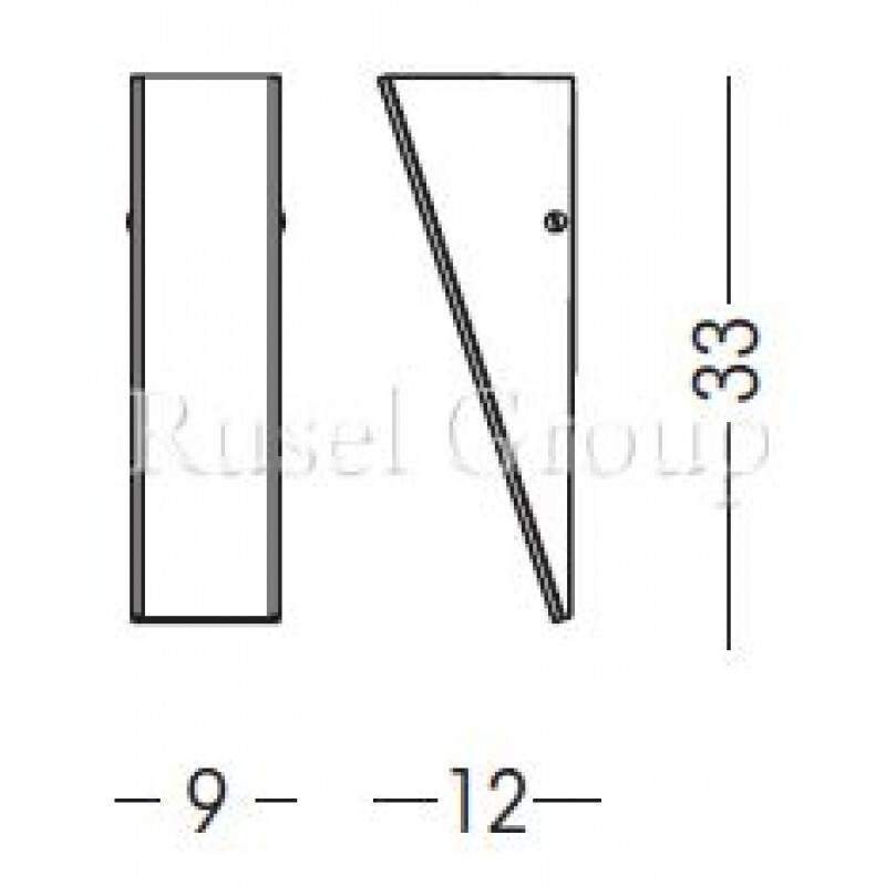 Настенный светильник Linea Light GLUED 6736