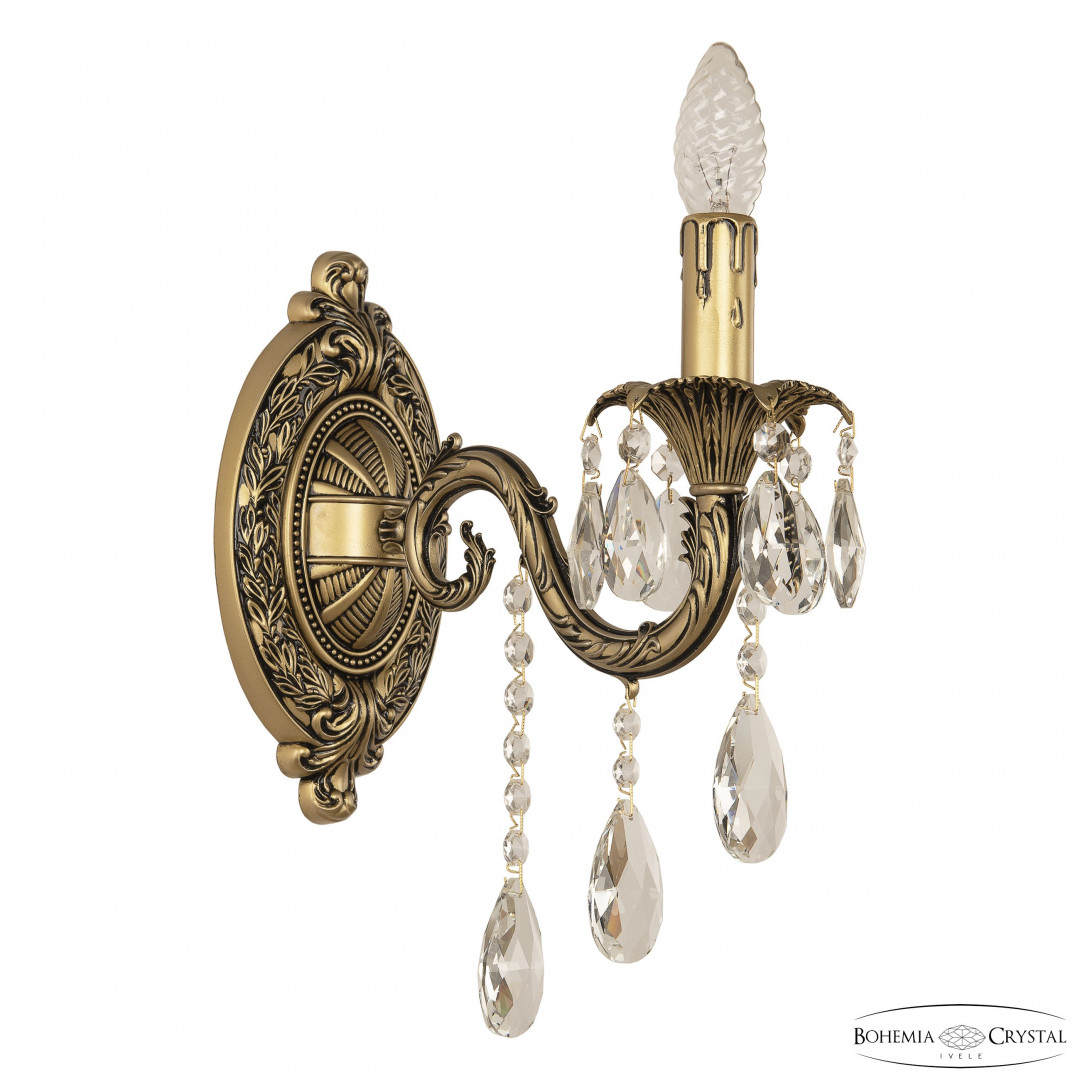 Бра хрустальные AL7901B10/1/175 B AGB Bohemia Ivele Crystal