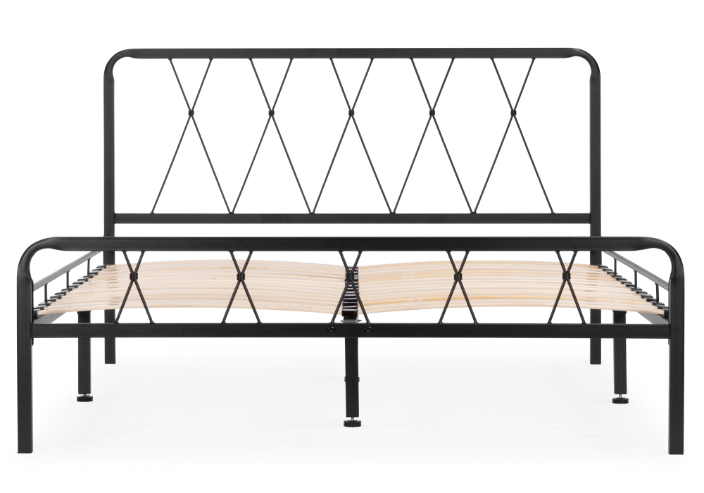 Кровать Woodville Иоханна 18 160х200 черная 511599