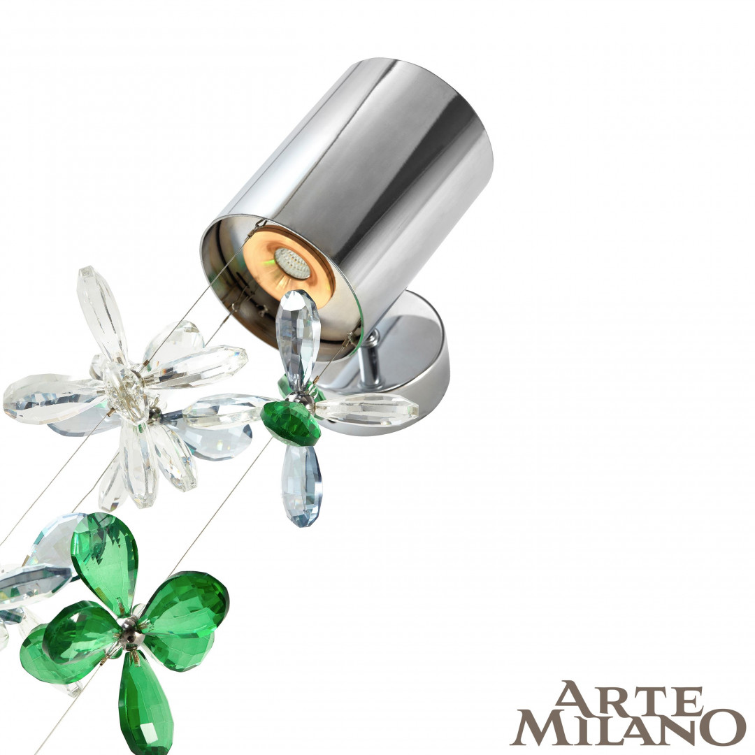 Настенный светильник светодиодный 1952B.D90.H600.LED Ni Arte Milano