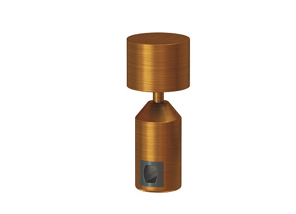 адаптер с подводом питания на тросе Donolux Power Connector H95 BBr DL20225