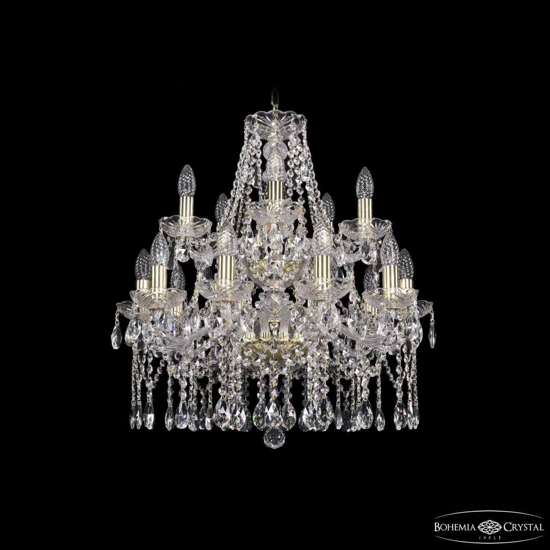 Люстра хрустальная 1413/10+5/200/2d G