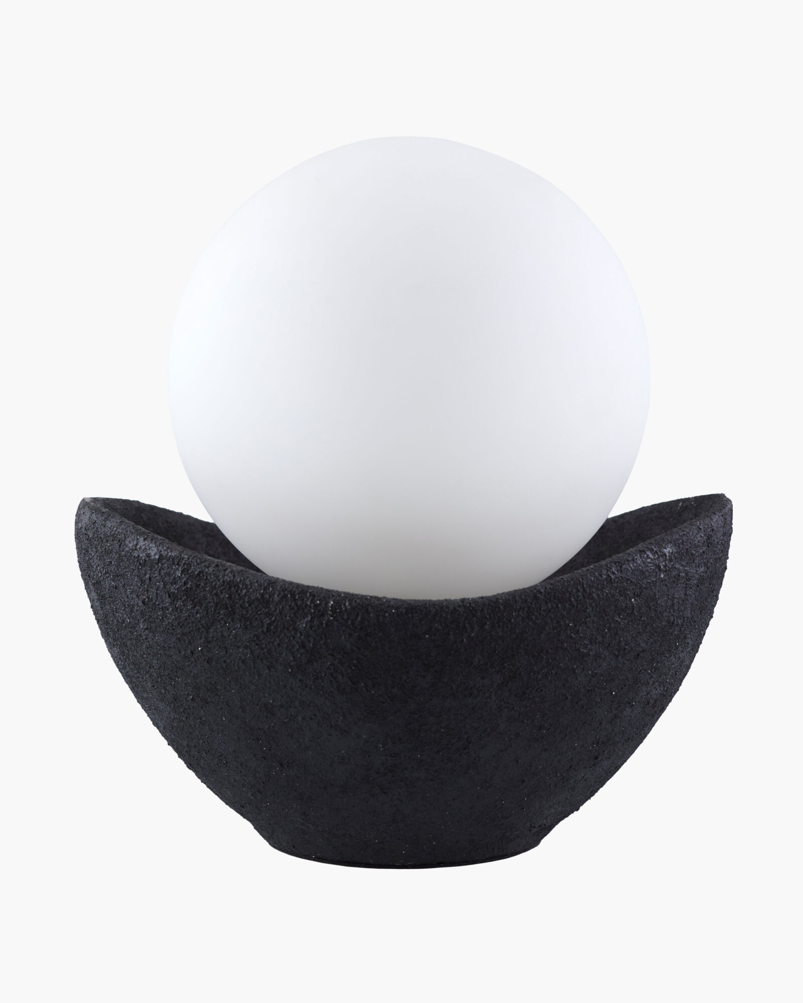 Чёрная настольная лампа Мейперл Louvre Home P3116TB