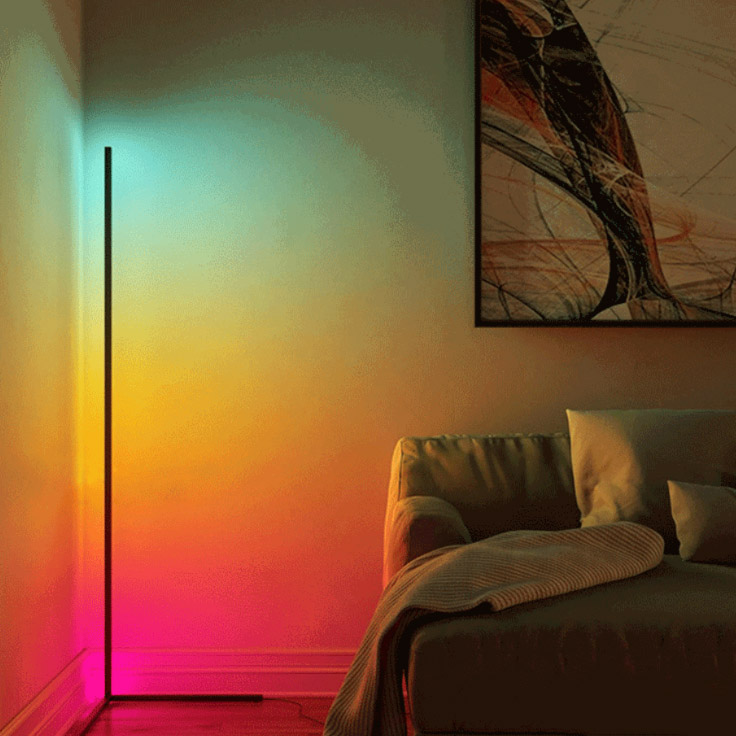 Торшер VIEL RGB Black by ImperiumLoft