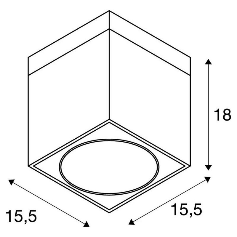 Потолочный светильник SLV 117121