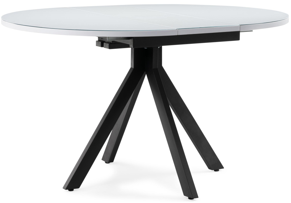 Стол Woodville Бетина черный / белый 504211