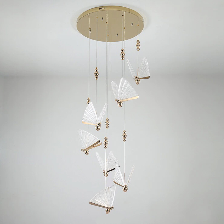 Подвесной светильник Delight Collection OM8201008-7 rose gold