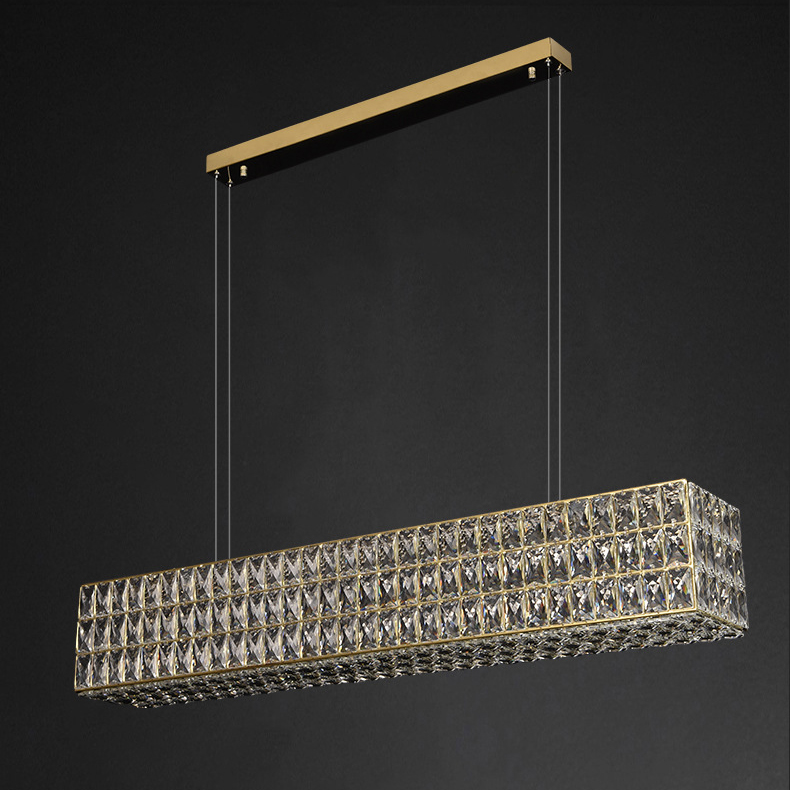 Подвесной светильник ACHILLES B LONG L80 Brass by ImperiumLoft