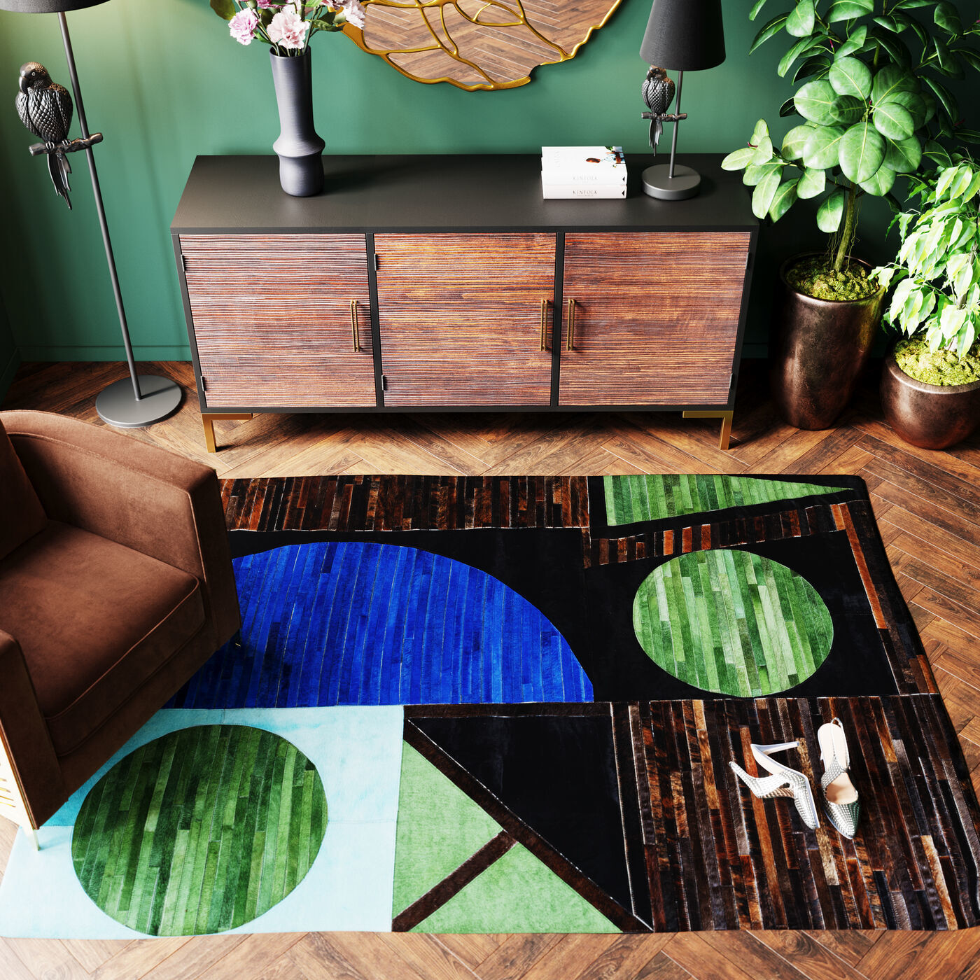 Ковер Geometria 53027 Kare