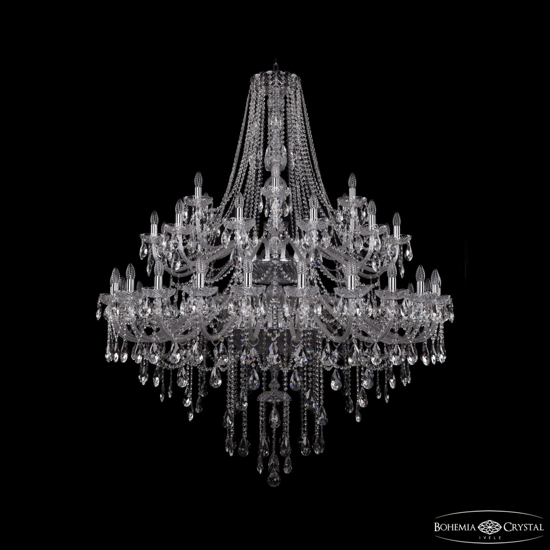 Люстра хрустальная 1415/24+12+6/530/2d Ni