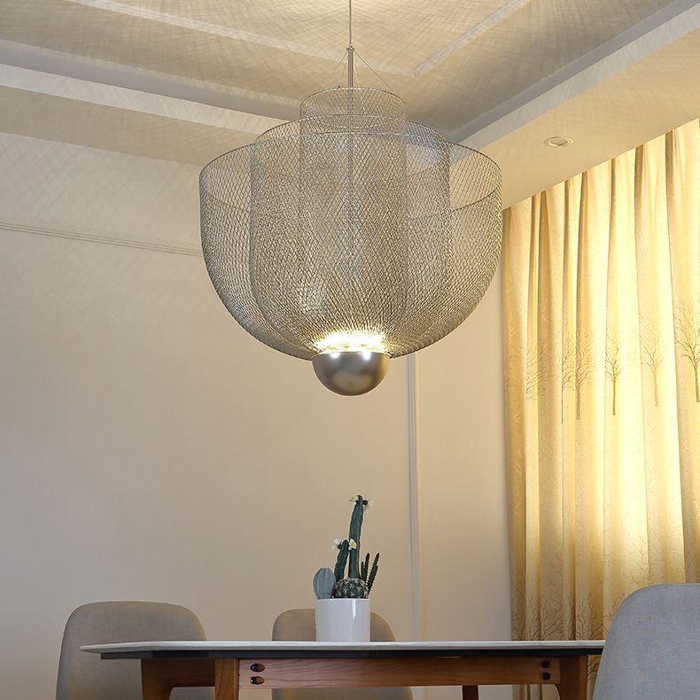 Подвесная люстра MESHMATICA D60 Gold by ImperiumLoft