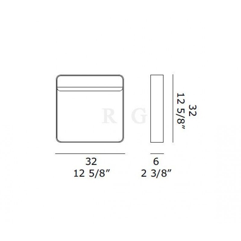 Настенно-потолочный светильник De Majo METAFORA A/P 32