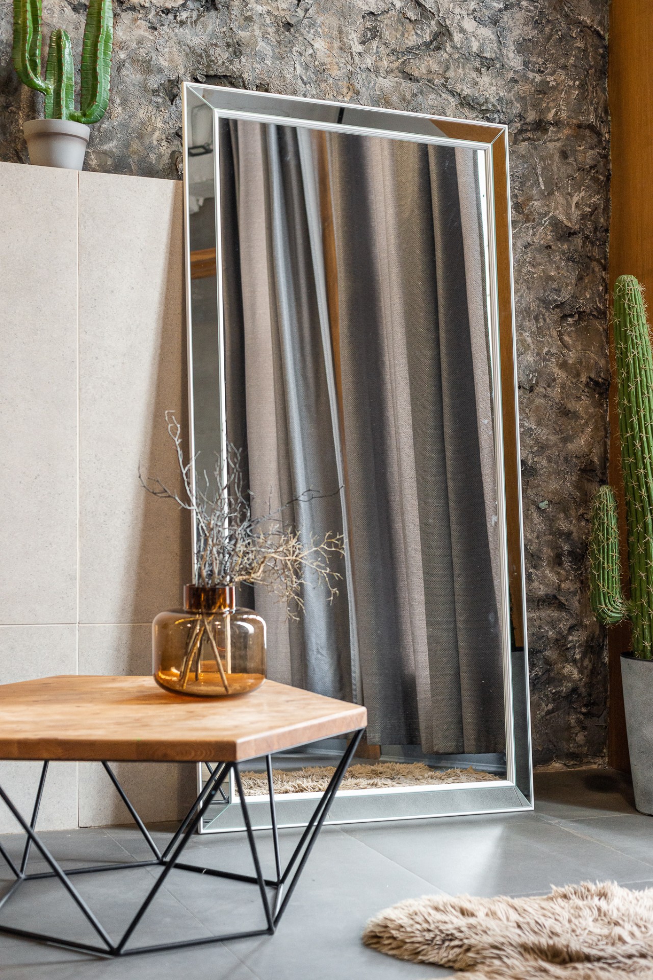 Зеркало BountyHome Mirage White mv435-white