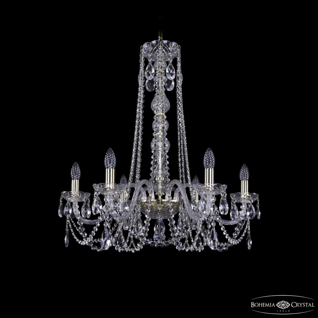 Люстра хрустальная 1402/6/240/h-73 G