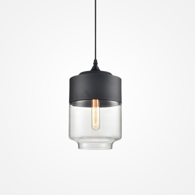 Подвесной Светильник Nord A D18 Black/Transparent By Imperiumloft