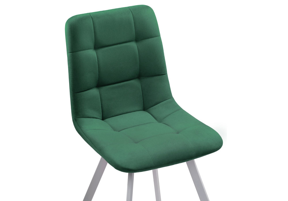 Стул Woodville Чилли белый / зеленый 489715