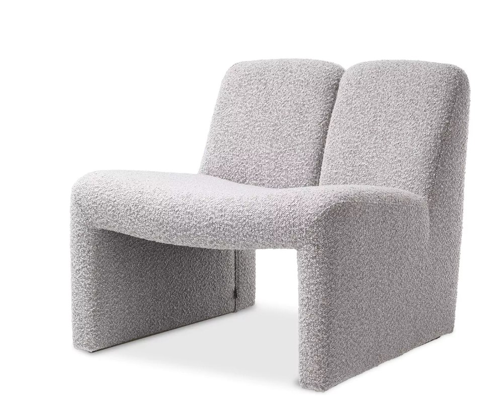 Стул Eichholtz Macintosh bouclé grey 116456