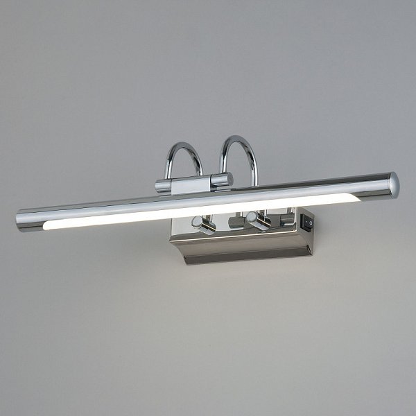 Светильник для картин Elektrostandard Flint Neo SW LED хром (MRL LED 1022) с выключателе