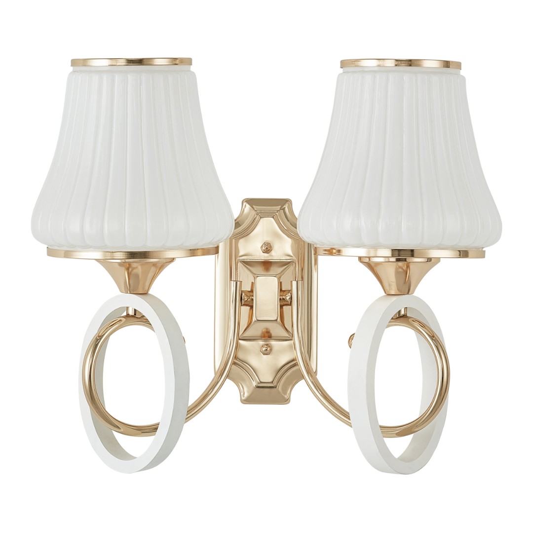 Бра с плафонами 302387/2W Wh/Gd Arte Milano