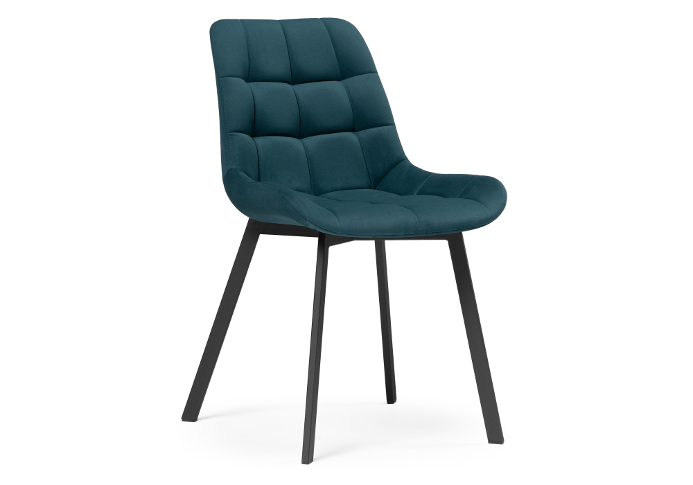 Стул Woodville Челси морская волна / черный 527311