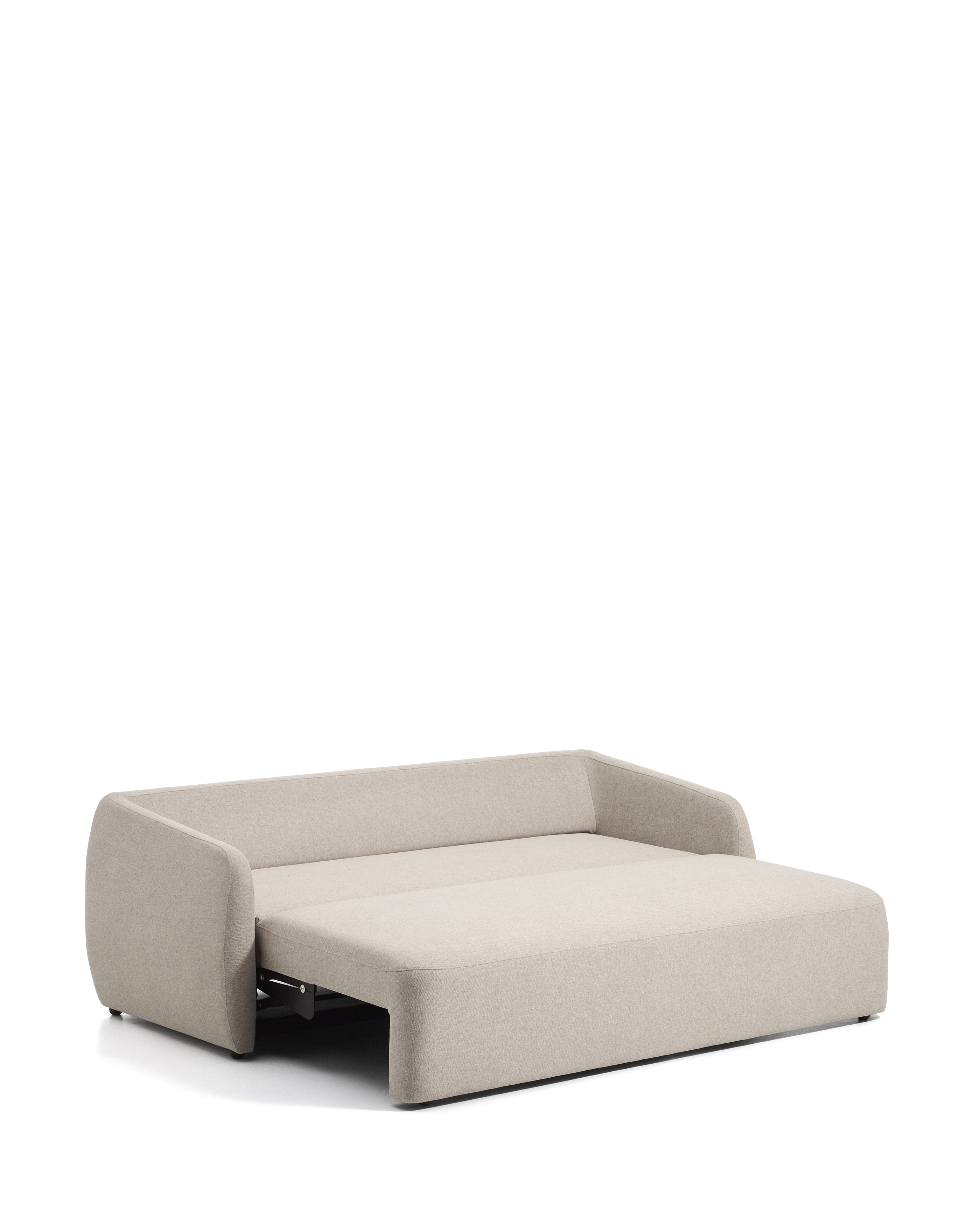 Трехместный диван-кровать Laira из бежевого шенилла, 218 см La Forma 441125