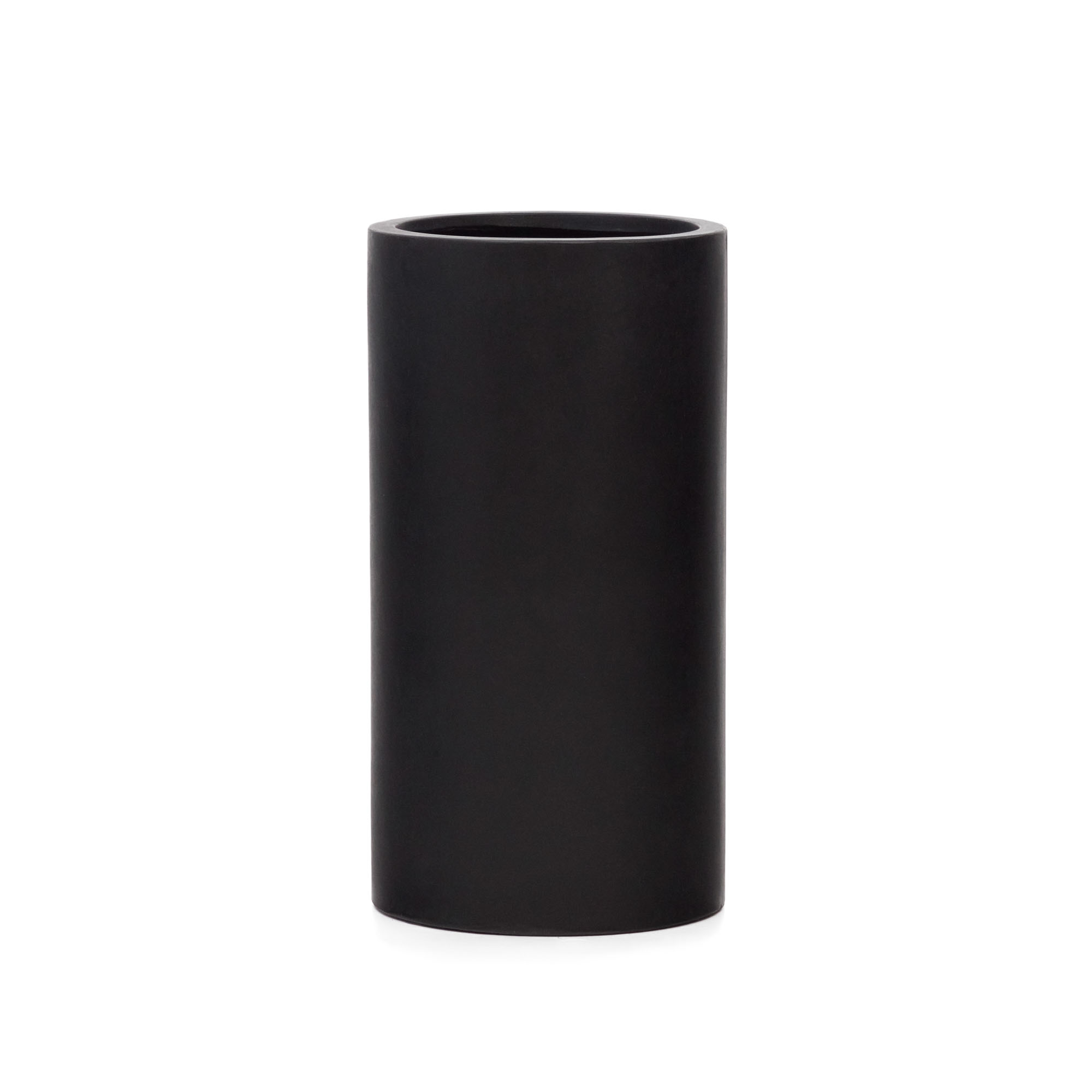 Aiguablava Кашпо из черного цемента Ø 42 см La Forma (ex Julia Grup)