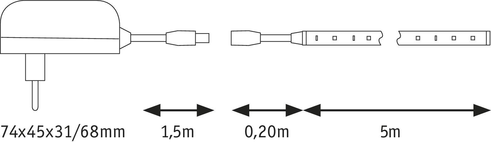 Лента светодиодная Paulmann 78972