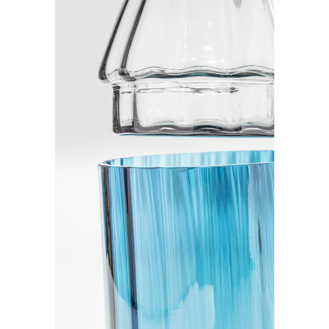 Ваза Bicolor Aqua 51113 KARE