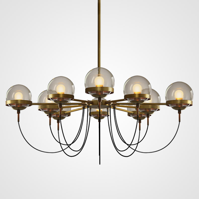 Потолочный светильник ORBIT L10 Bronze by ImperiumLoft