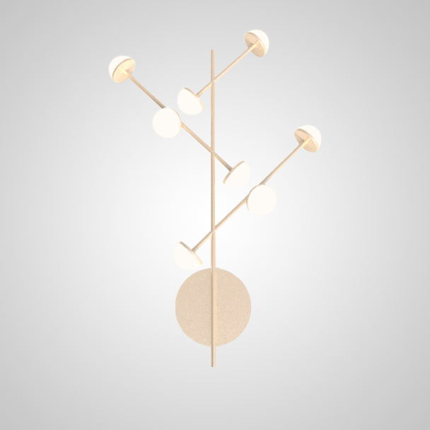 Настенный светильник HILVI WALL L48 Pink by ImperiumLoft