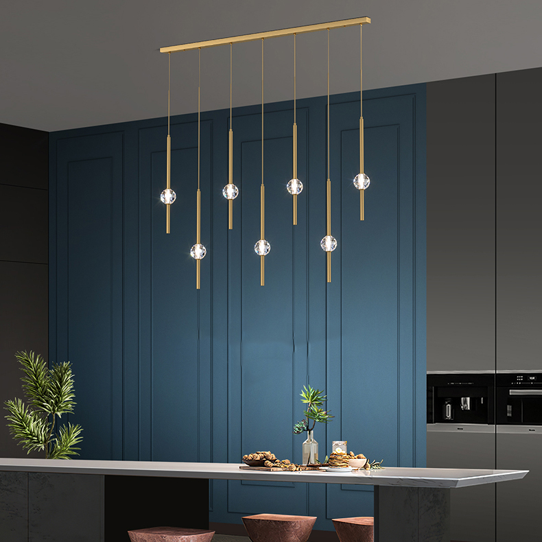 Подвесной светильник SOCRATES COMBO L118 Brass by ImperiumLoft