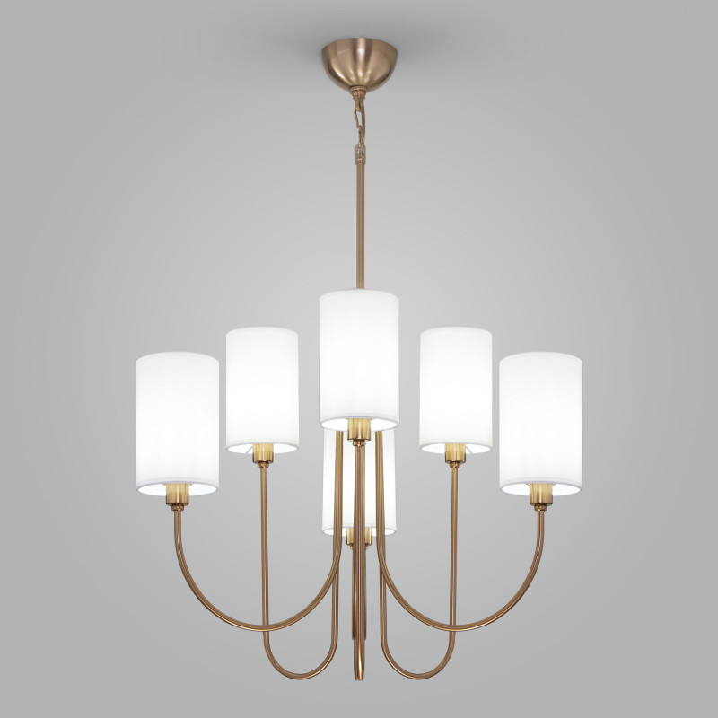 Подвесная люстра Eurosvet 60164/6 латунь