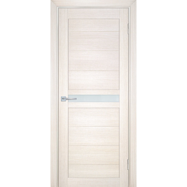 Межкомнатная дверь Graf ТЕХНО-703 белый сатинат Сандал бежевый (2000 х 900)