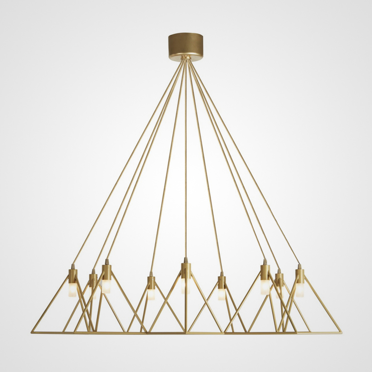 Светильник подвесной GITTER D110 Black by ImperiumLoft