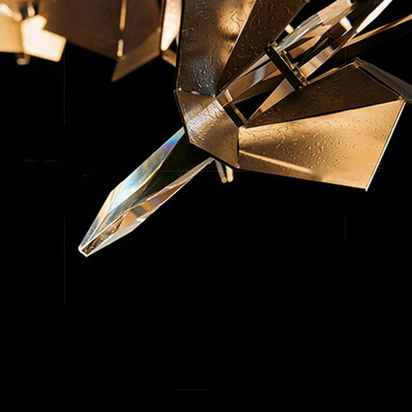 Подвесной светильник BERGAMO L150 Bronze by ImperiumLoft