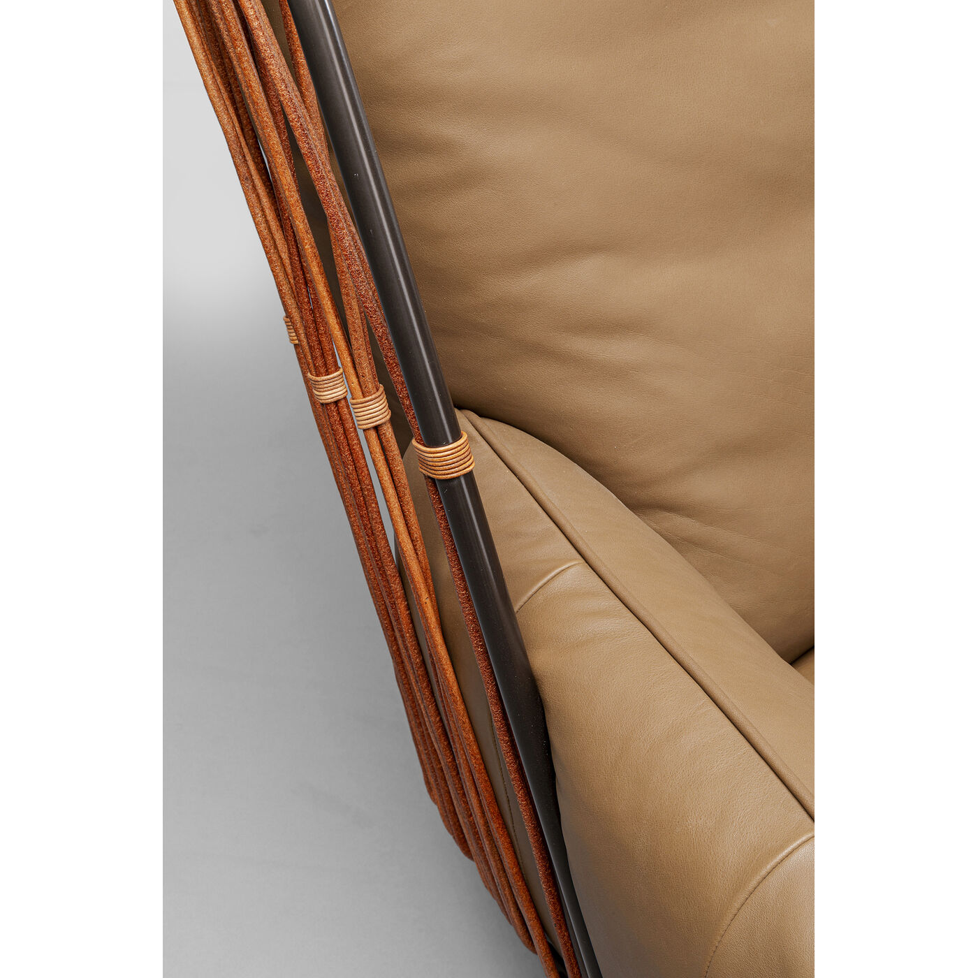 Кресло вращающееся Paradiso Brown KARE 87689