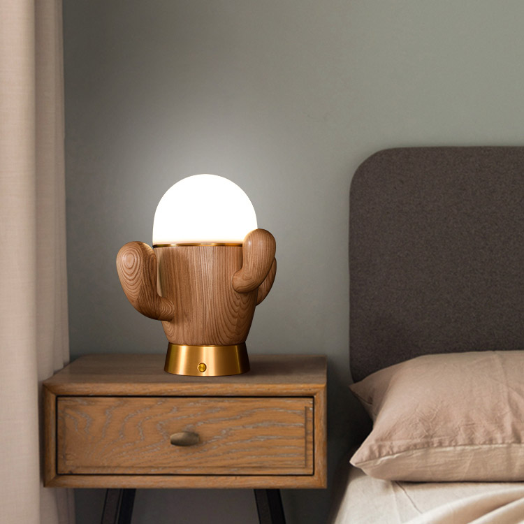 Настольная лампа TEXAS D35 Dark brown by ImperiumLoft