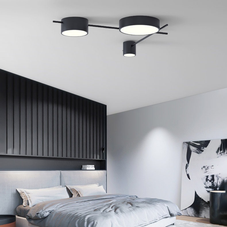 Потолочная люстра CHUTE С Black by ImperiumLoft