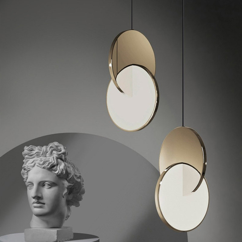 Подвесной светильник ECLIPSE PENDANT LIGHT by broom Gold by ImperiumLoft