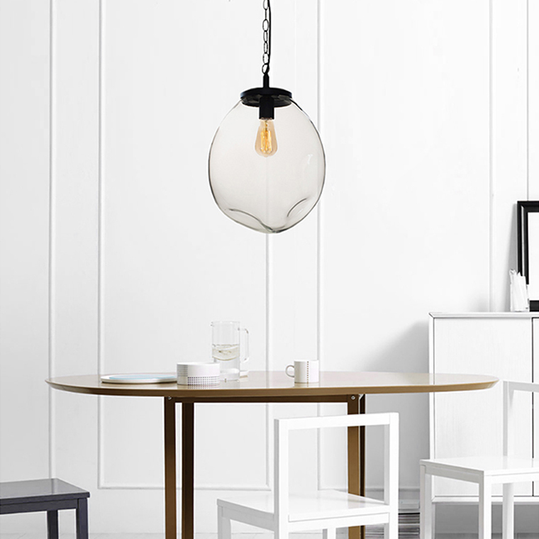 Подвесной светильник GLASSBALL 4 B Beige by ImperiumLoft