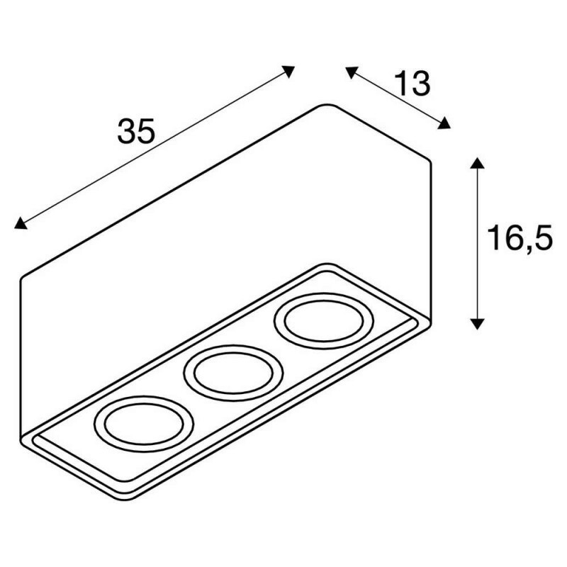 Светильник потолочный SLV 148053