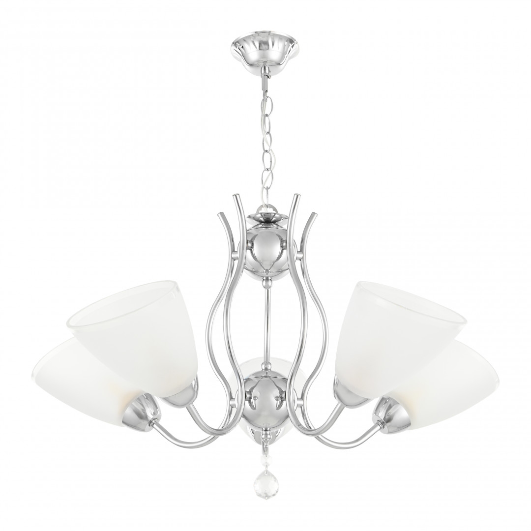 Люстра подвесная с плафонами 335816/5 CR Arte Milano