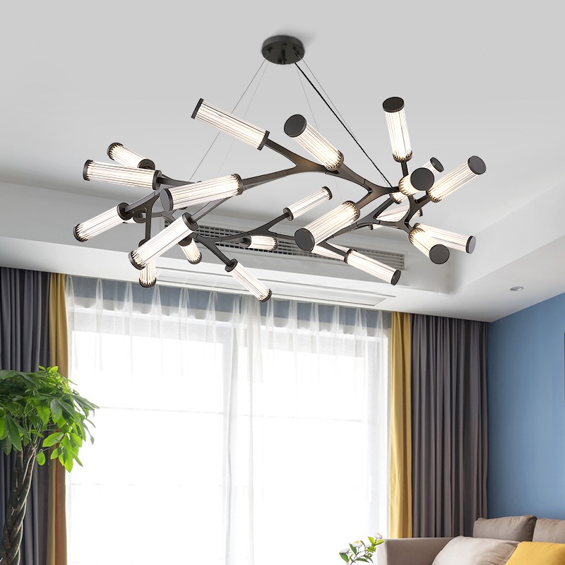 Подвесная люстра RAMOSE RING 18 Золото by ImperiumLoft