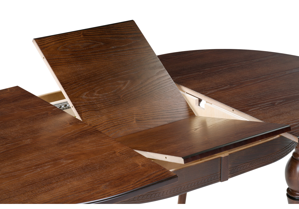 Стол деревянный Woodville Авилла орех темный / орех 483901