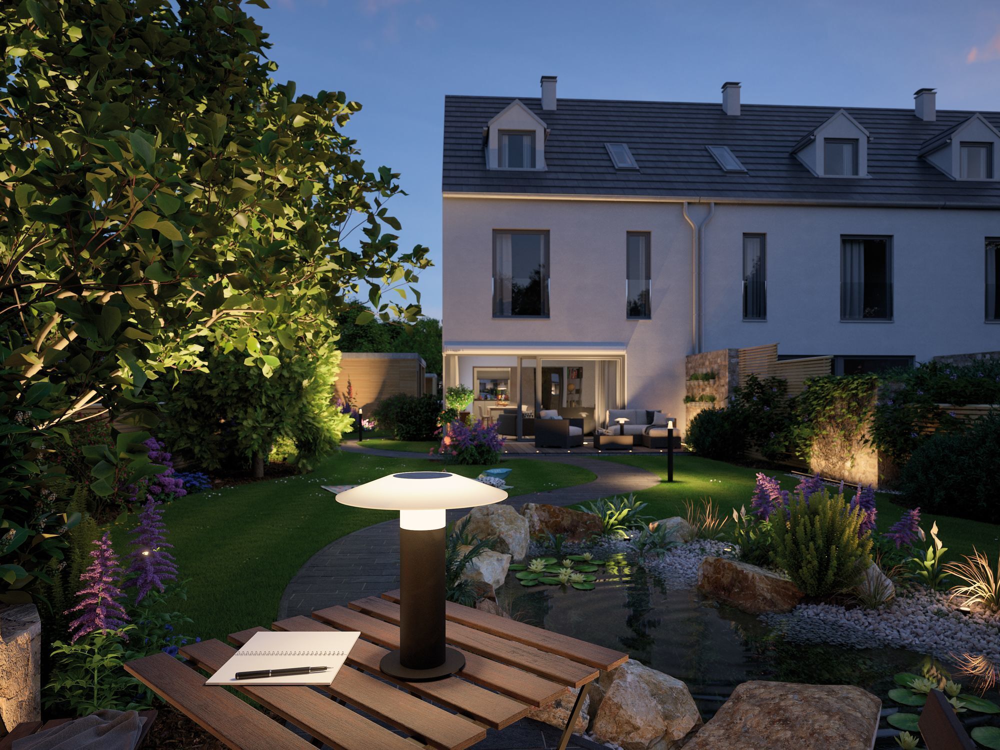 Светильник уличный настольный Paulmann 94206