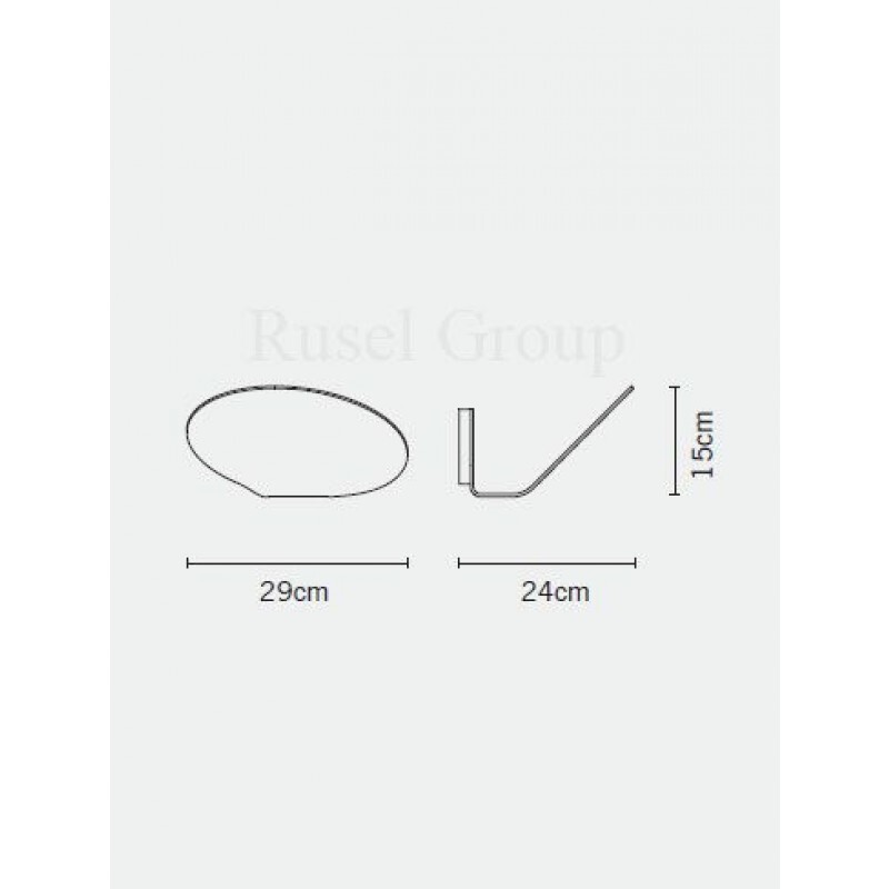 Настенный светильник Fabbian Glu F31 D01 01