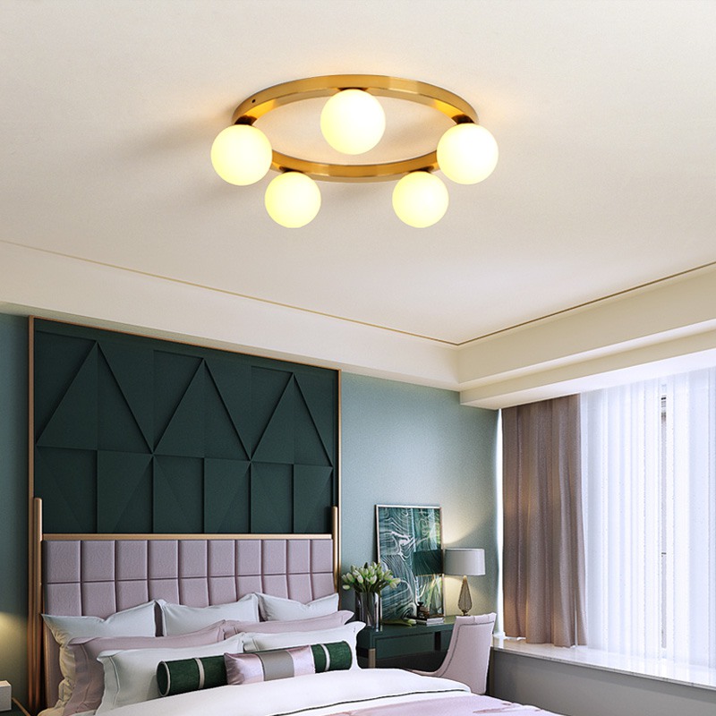 Потолочный светильник WREATH 3 D42 Черный, Прозрачный by ImperiumLoft