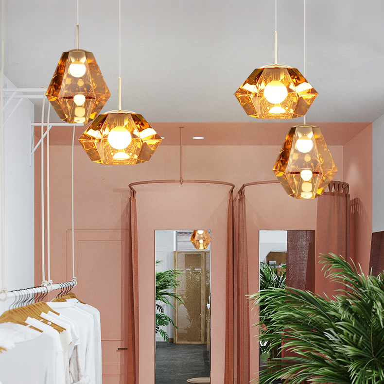 Подвесной светильник TomD Cut Pendant Light B Gold by ImperiumLoft