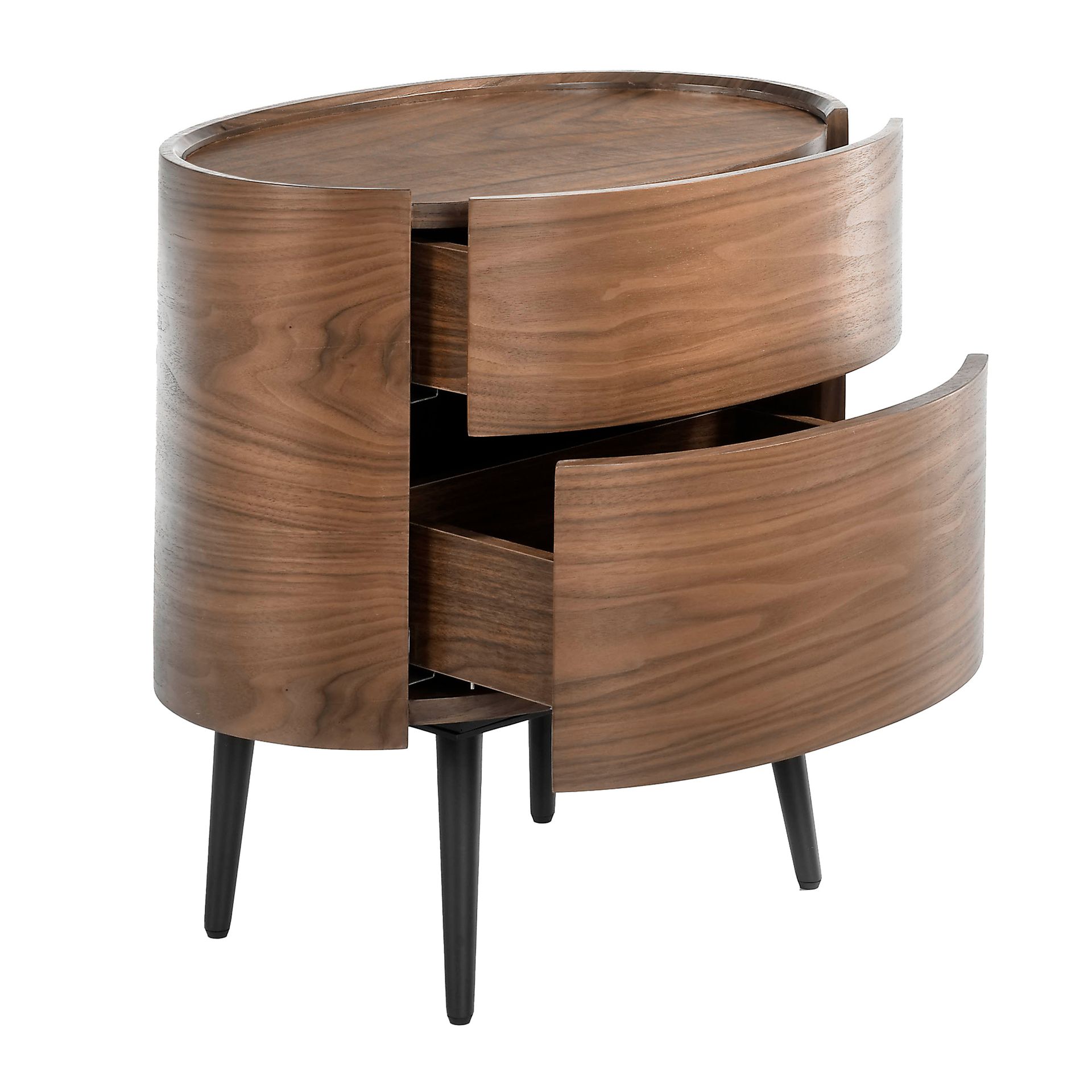 Овальная прикроватная тумбочка AC2001NS /7074 Angel Cerda