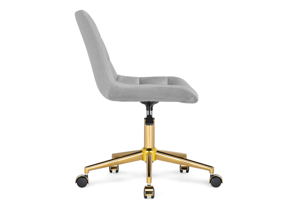 Стул Woodville Честер светло-серый (california 900)/ золото 533182